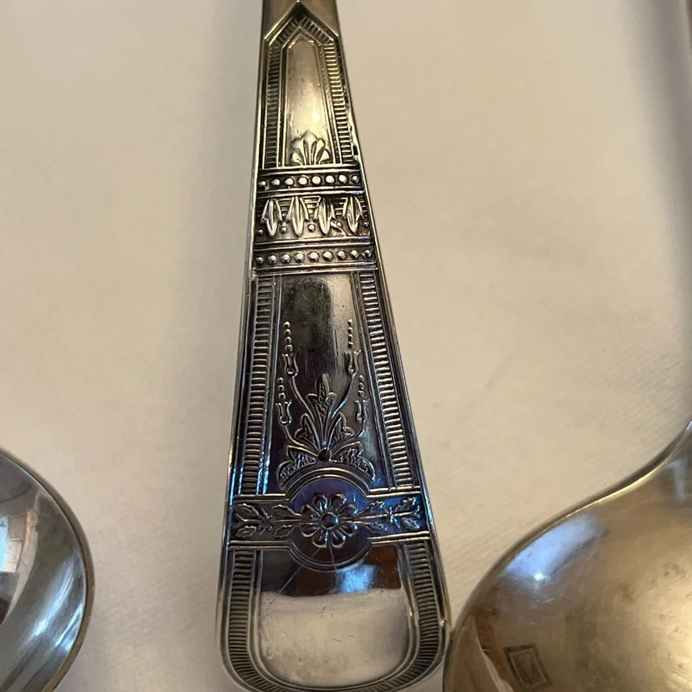 Silver Ladles - Set of Three